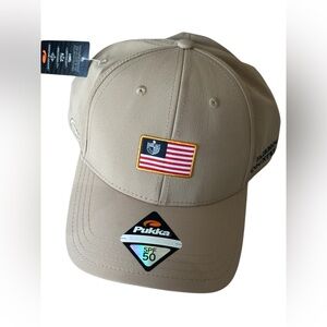 Pukka golf hat adjustable strap SPF 50 lightweight breathable, moisture wicking